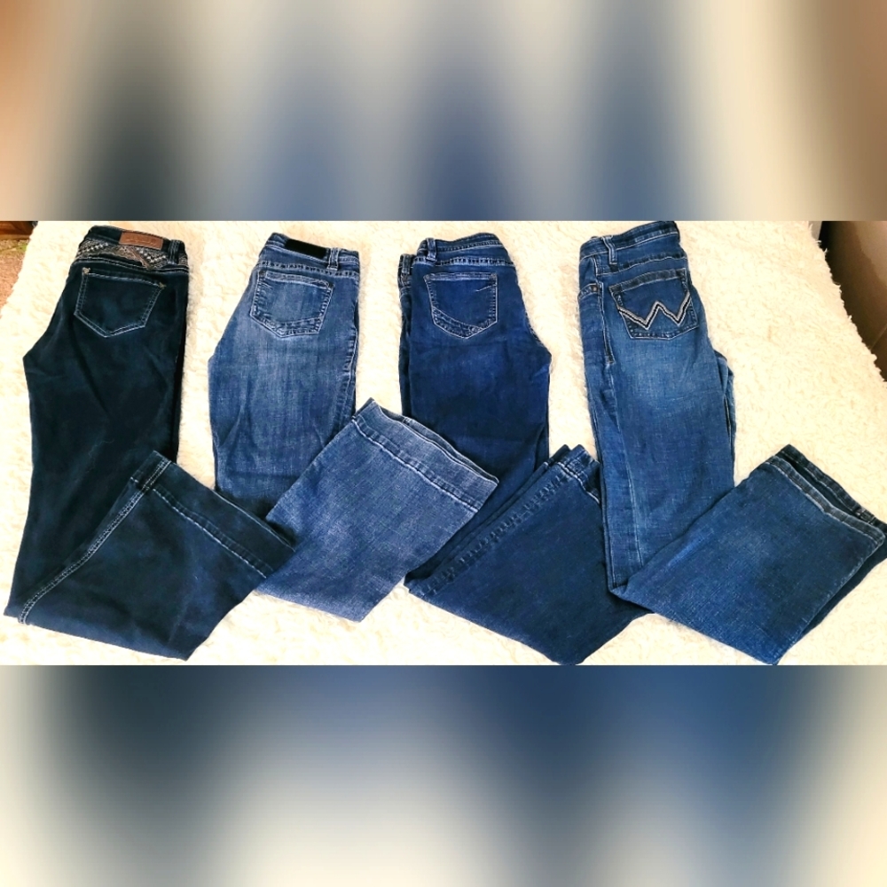 Rock & Roll Denim Jeans and Wrangler.